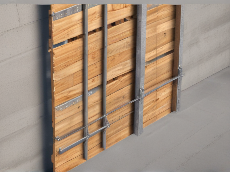 pallet rack wall ties