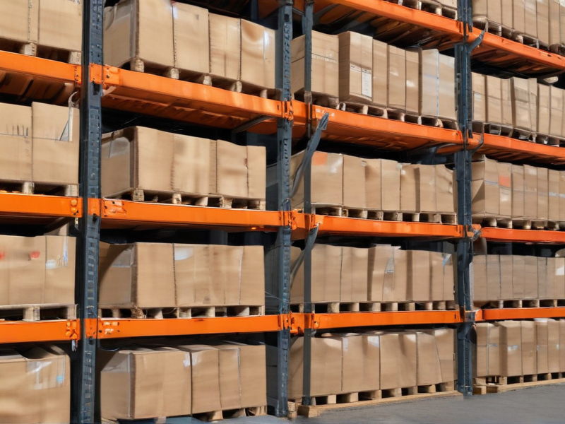 pallet rack wall ties