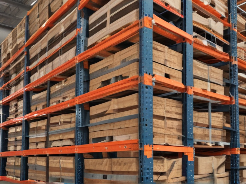 pallet rack wall ties