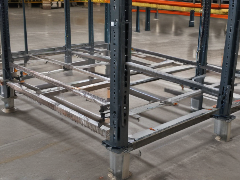 pallet racking rails