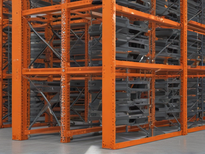 orange pallet racking