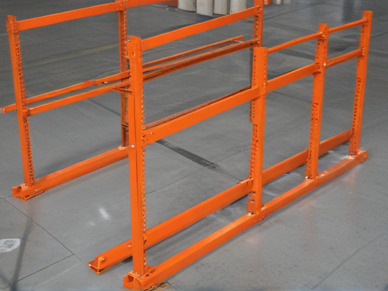 orange pallet racking