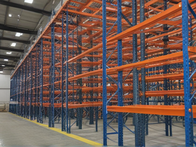 orange pallet racking