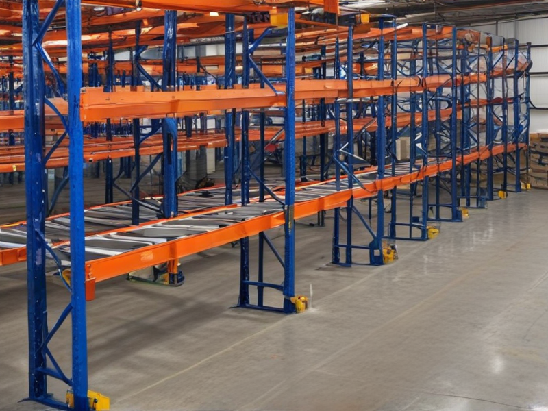 roller racking system warehouse