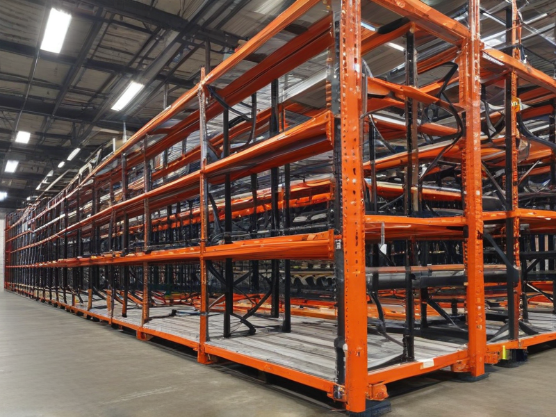 roller racking system warehouse