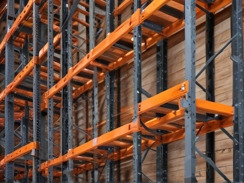 pallet rack bracing