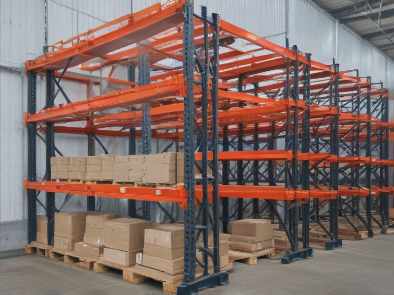 pallet rack beam capacity chart