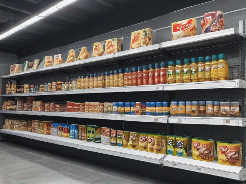 gondola supermarket shelving