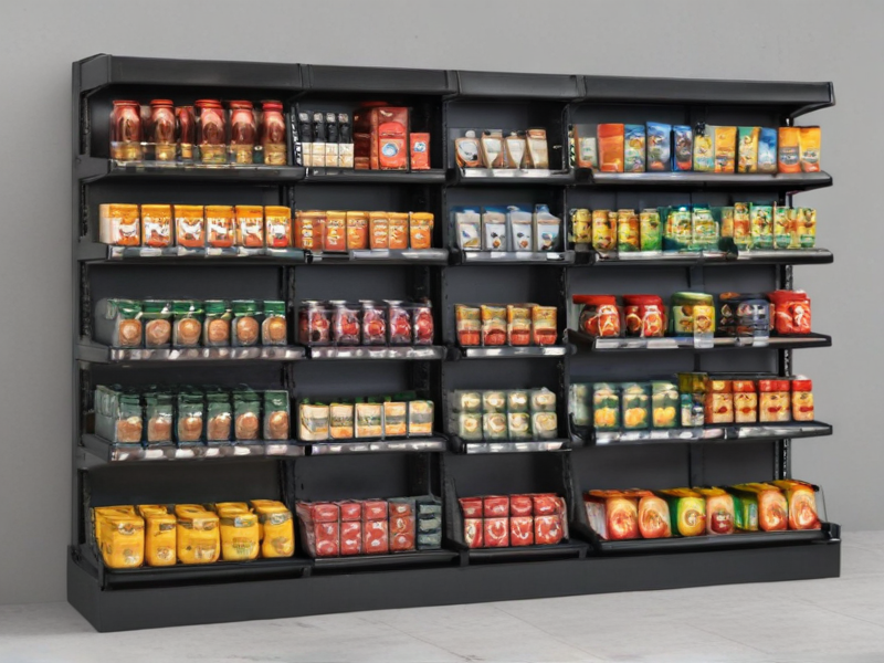 gondola supermarket shelving