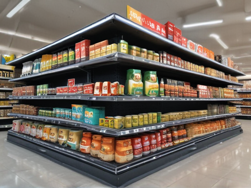 shelves for supermarket