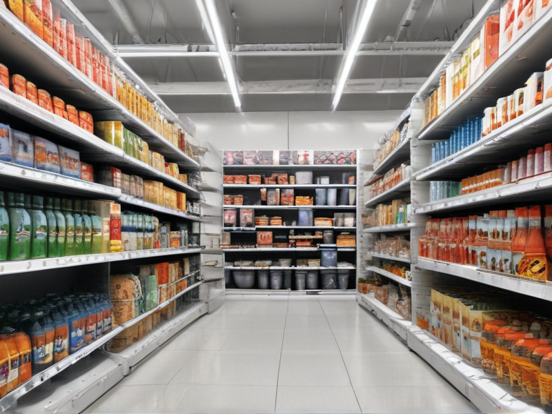 shelves for supermarket