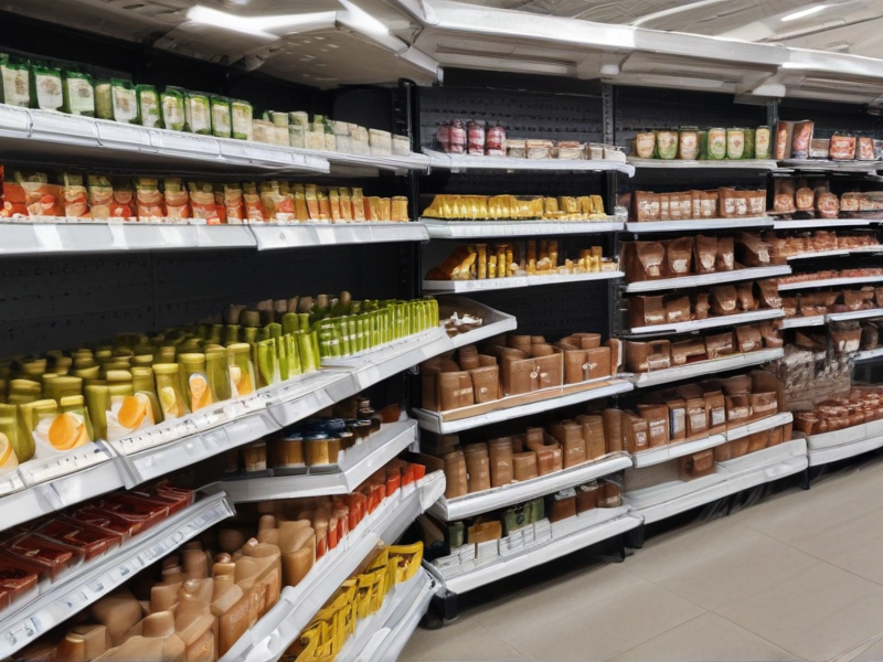 shelves for supermarket